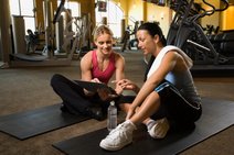 Image Of female fitness professionals.